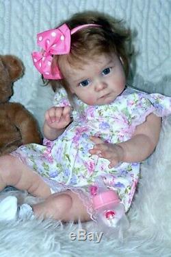 Reborn baby dolls Maggi made from Limited sold out kit Maggi by Natali Blick
