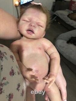 Reborn baby dolls full body silicone girl