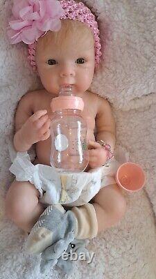 Reborn baby dolls full body soft silicone girl