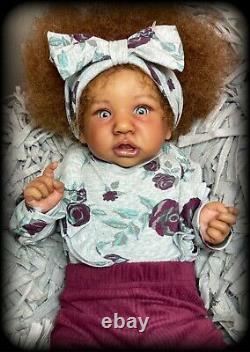Reborn baby dolls, saskia By Bonnie Brown, Biracial CUSTOM ORDEr oNly