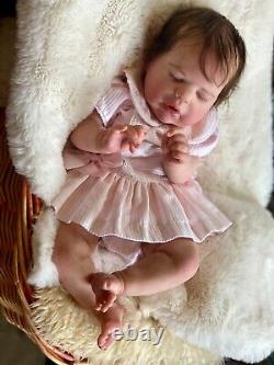 Reborn baby girl Alexis by Vahni Gowing READY NOW