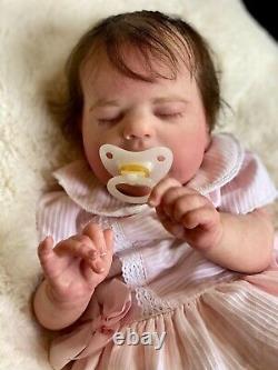 Reborn baby girl Alexis by Vahni Gowing READY NOW