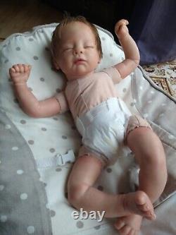 Reborn baby girl Amy from a sculpt by Linda Murray'From the Cradle to Your Arms