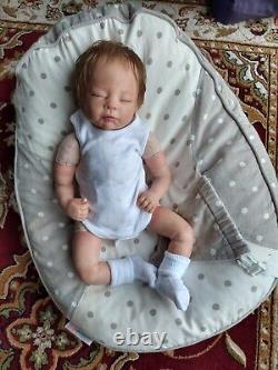 Reborn baby girl Amy from a sculpt by Linda Murray'From the Cradle to Your Arms
