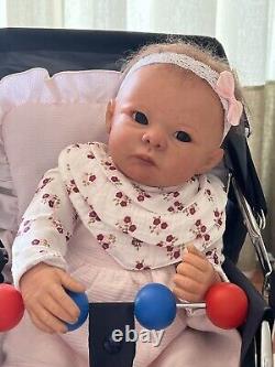 Reborn baby girl Bethany by Linda Murray