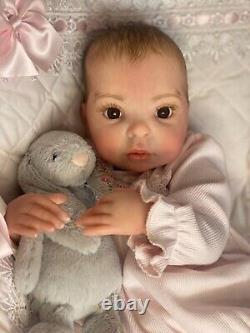 Reborn baby girl Charla by Vahni Gowing READY NOW