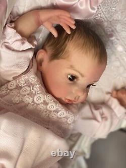 Reborn baby girl Charla by Vahni Gowing READY NOW