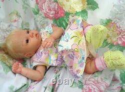 Reborn baby girl Huggy 19 4lb12oz. Dianna Effner JosyNN Josy Newborn Nursery