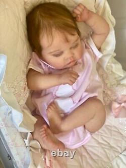 Reborn baby girl Quinbee by Vahni Gowing READY NOW