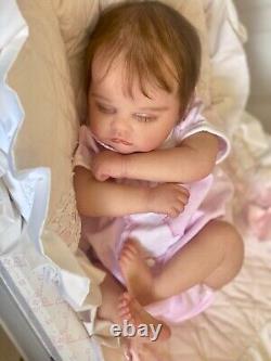 Reborn baby girl Quinbee by Vahni Gowing READY NOW