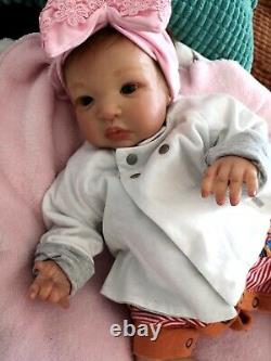 Reborn baby girl Shyann, hand painted orginally