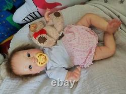 Reborn baby girl Shyann, hand painted orginally