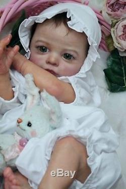 Reborn baby girl by doll kit Tony(skulpt Gudrun Legler)