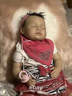 Reborn baby girl doll