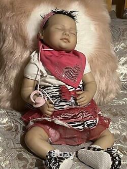 Reborn baby girl doll