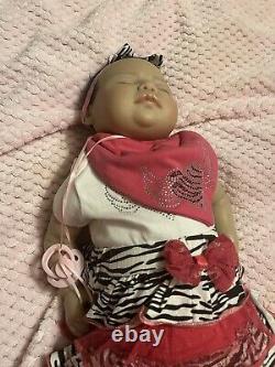 Reborn baby girl doll
