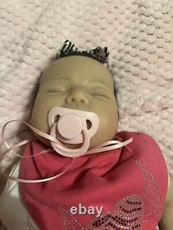 Reborn baby girl doll