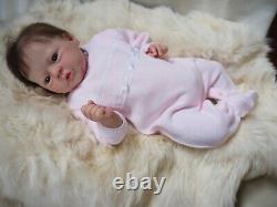 Reborn baby girl doll Evi by TriniBabies please read postage details