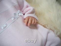 Reborn baby girl doll Evi by TriniBabies please read postage details