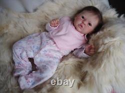 Reborn baby girl doll Evi by TriniBabies please read postage details