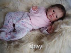 Reborn baby girl doll Evi by TriniBabies please read postage details