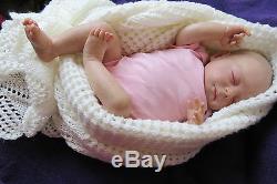 Reborn baby girl doll Ltd ed Amelia by Joanna kazmierczak by AJP Doll Studio