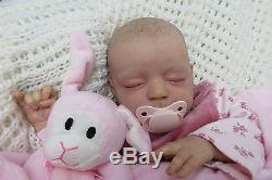 Reborn baby girl doll Ltd ed Amelia by Joanna kazmierczak by AJP Doll Studio
