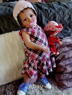 Reborn baby girl doll toddler Sandie