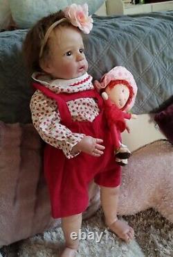 Reborn baby girl doll toddler Sandie