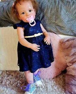 Reborn baby girl doll toddler Sandie