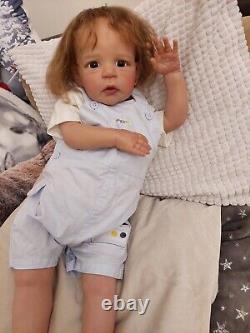 Reborn baby girl doll toddler Sandie