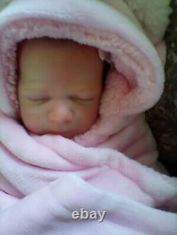 Reborn baby girl from Rebekah by Bountiful Babies with coa