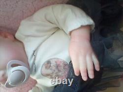 Reborn baby girl from Rebekah by Bountiful Babies with coa