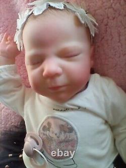 Reborn baby girl from Rebekah by Bountiful Babies with coa