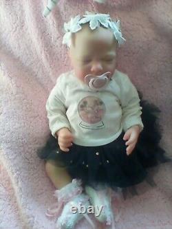 Reborn baby girl from Rebekah by Bountiful Babies with coa