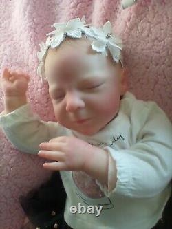 Reborn baby girl from Rebekah by Bountiful Babies with coa