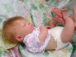 Reborn baby girl partial silicone Sage 18 6lb8 JosyNN Josy Newborn