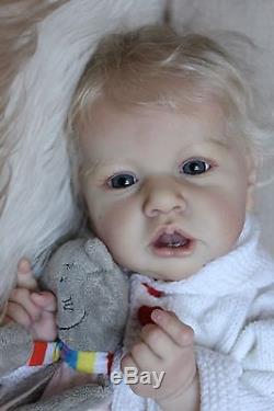 Reborn baby girlSaskia by Bonnie Brownrealistic reborn dollreborn limit