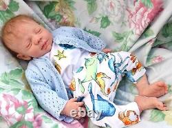 Reborn baby partial silicone Steven 18 5lb12oz JosyNN Josy Newborn Nursery