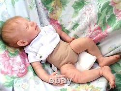 Reborn baby partial silicone Steven 18 5lb12oz JosyNN Josy Newborn Nursery