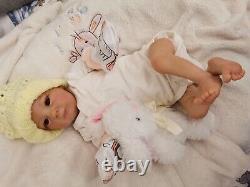 Reborn baby preemie doll 18inc