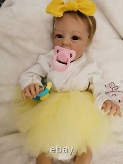 Reborn baby preemie doll 18inc