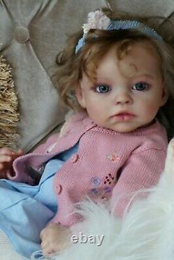 Reborn baby toddler Kylie(Romie Strydom)prototype reborn artist Nataliya Konoval