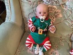 Reborn baby very cute baby reborn elf for Christmas