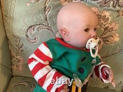 Reborn baby very cute baby reborn elf for Christmas