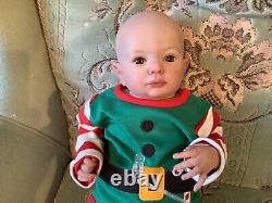 Reborn baby very cute baby reborn elf for Christmas