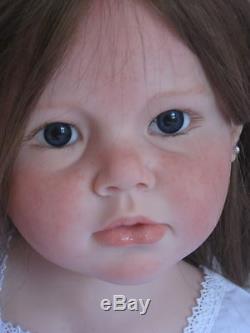 Reborn custom made Angelica Gabriella baby 5 67 child doll Reva Schick lifelike