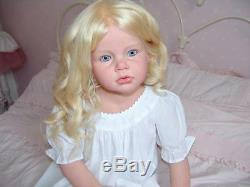 Reborn custom made Angelica Gabriella baby 5 67 child doll Reva Schick lifelike