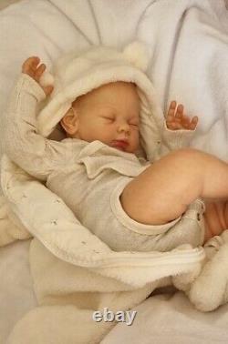 Reborn doll Lucy by Tina Kewy Artist Ashley Lister