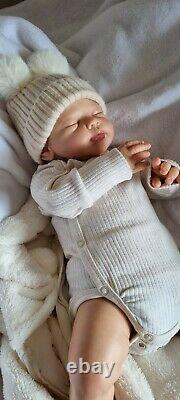Reborn doll Lucy by Tina Kewy Artist Ashley Lister